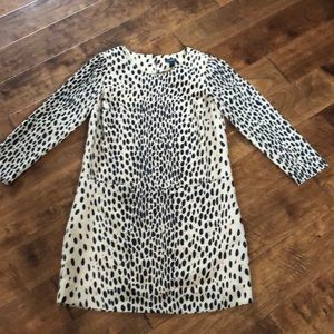 J. Crew leopard shift dress